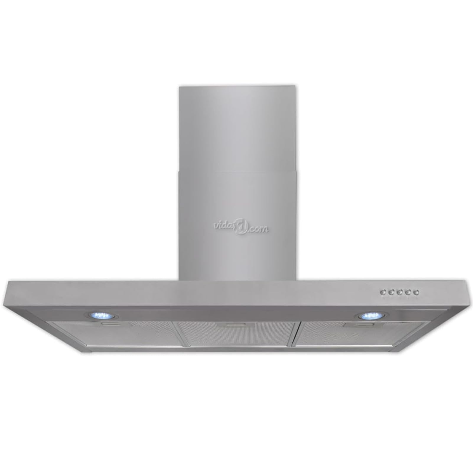 Homgoday Campana plana inoxidable 900 mm, muebles para casa, interior, exterior, salón, dormitorio