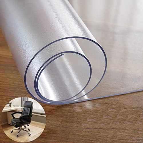 1.5mm Chair Mat for Hardwood Floor, Office Chair Mat, Tapis de Chaise Transparent en PVC Pour les Sols en Bois Dur et Les Carrelages, Tapis de Protection Pour la Maison ou le Bureau ( Color : Frosted