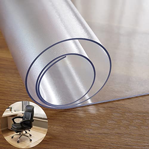 1.5Mm Chair Mat For Hardwood Floor, Office Chair Mat, Tapis De Chaise Transparent En Pvc Pour Les Sols En Bois Dur Et Les Carrelages, Tapis De Protection Pour La Maison Ou Le Bureau ( Color : Frosted #TOP4
