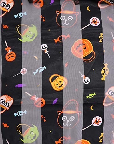 Rosemarie-Collections-Womens-Spooktacular-Halloween-Fun-Print-Lightweight-Fashion-Scarf
