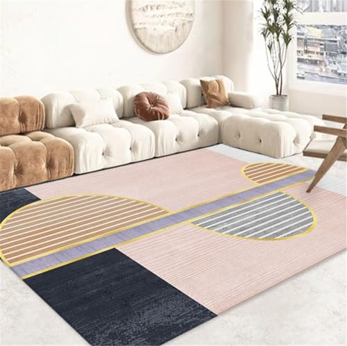 Tapis de sol grand modèle rose pour décorer une chambre de fille - 2