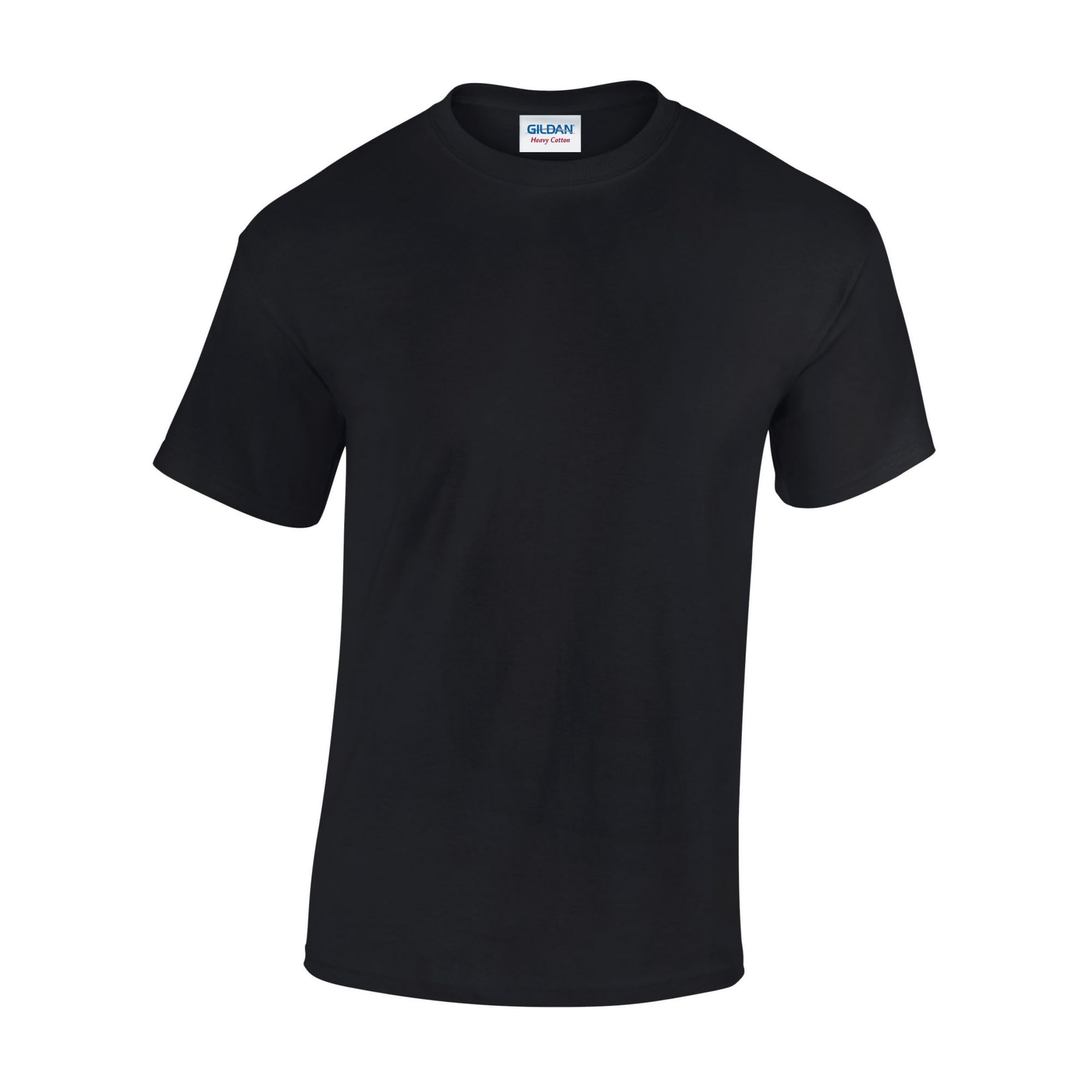 Gildan Heavy CottonTM Herren T-Shirt – 5000, Black / XL
