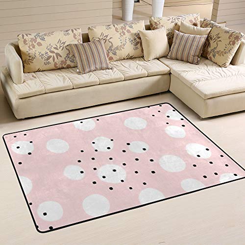 Tapis de salon en velours extensible et doux, textile isolant corail