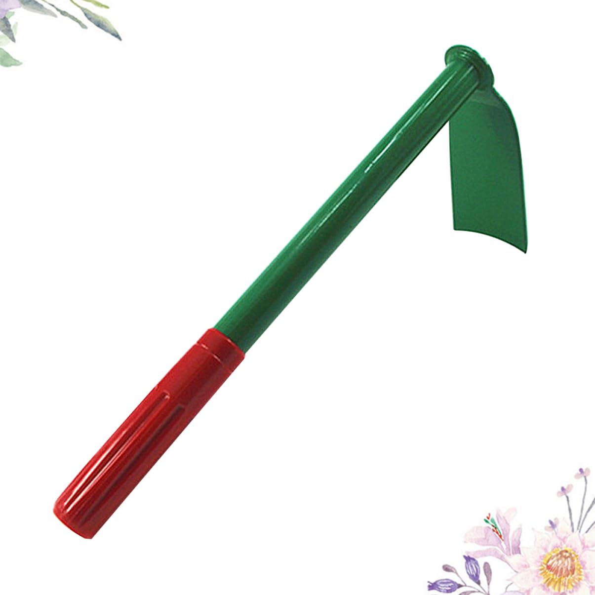 LIOOBO 3stücke Garden Tool Ergonomische Hacke Manganstahl Mit Grünem Sprühfinish Leichte Gartenarbeit Für Balkon Und Outdoor Zufällige Farbauswahl Für Pflanzenpflege