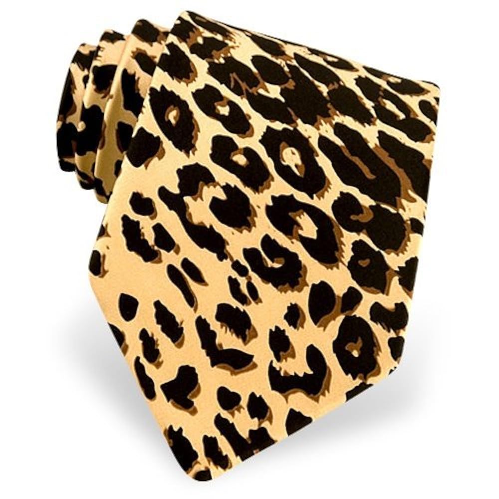 小物 Stussy Jacquard Leopard Tie Tan Leopard 小物 Stussy Jacquard Leopard Tie Tan Leopard Jacquard