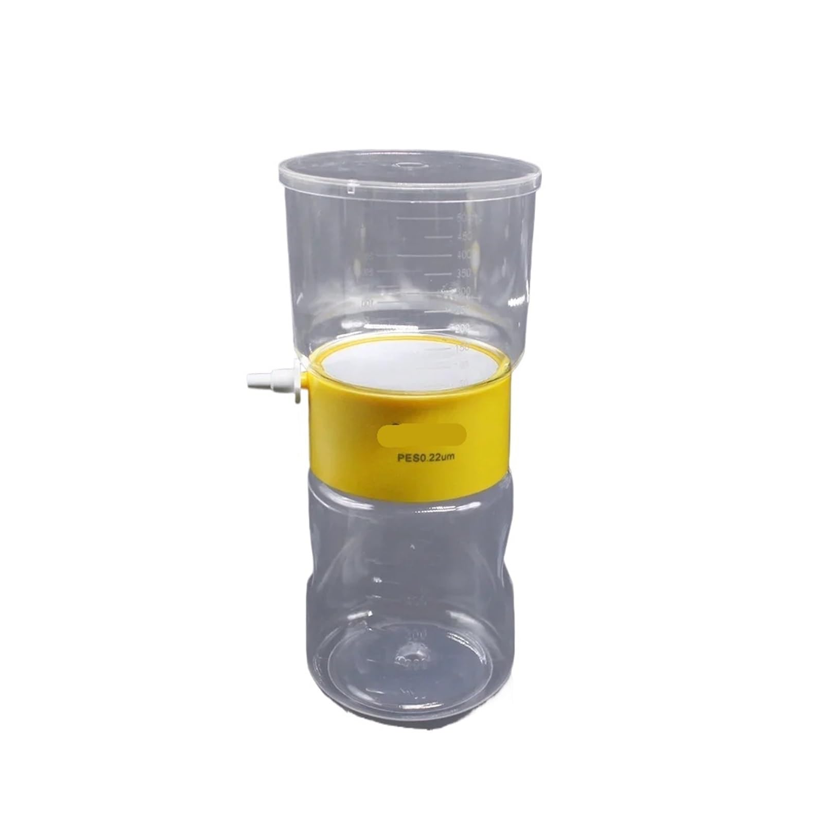 filtración al vacío con tapón de botella estéril Botella con membrana de filtración al vacío PES de 0,22 µm(1pcs 500ml)