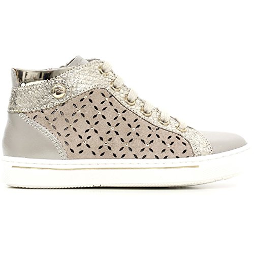 Baskets fille beige Savana parfaites pour l'école et les sorties en famille