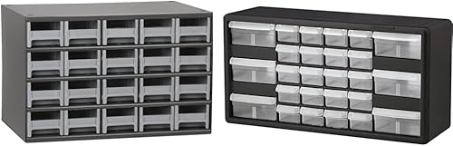 Miniatura 9 de Akro-Mils Organizador de herrajes para gabinetes de almacenamiento de 9 cajones 19909 17 pulgadas de ancho x 11 pulgadas de profundidad x 11