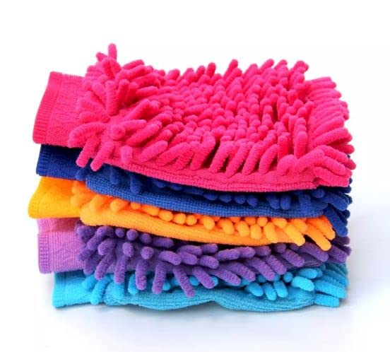 Magic Providers Microfiber Single Side Chenille Mitt – Pack of 3 | Multi-Purpose Super Absorbent | Lint-Scratch Free Cleaning Dusting Home | Kitchen | Window | Car Wash | Office – Multicolored (B0BH1DWNFX) Amazon Price History, Amazon Price Tracker