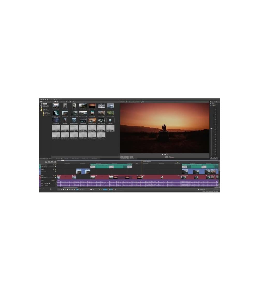 VEGAS Pro|18 EDIT|1 Device|Unbefristete Lizenz|PC|Disc|Disc