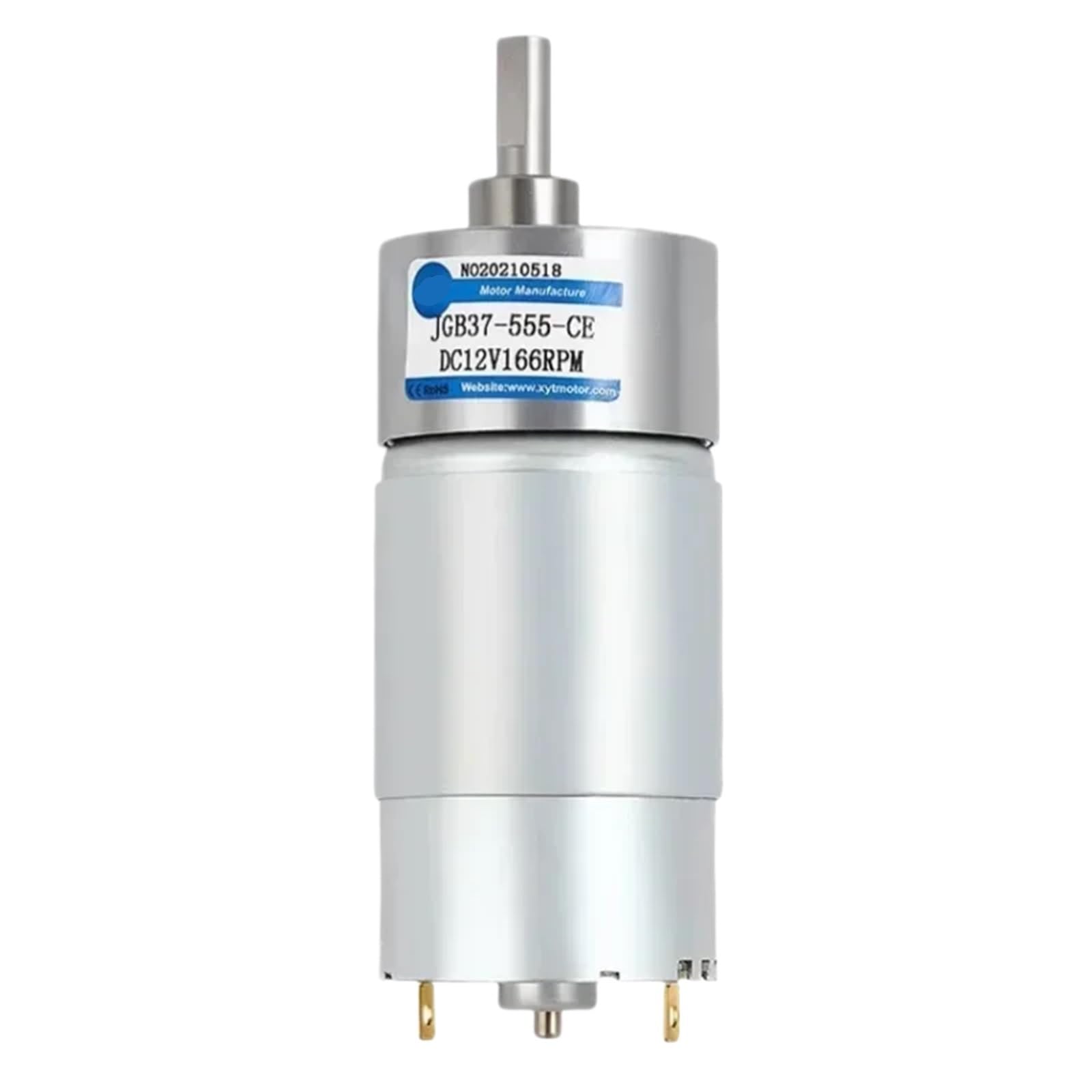 Moteur 12V 12RPM 37GB555 pour remplacer un moteur synchrone cassé ou trop rapide