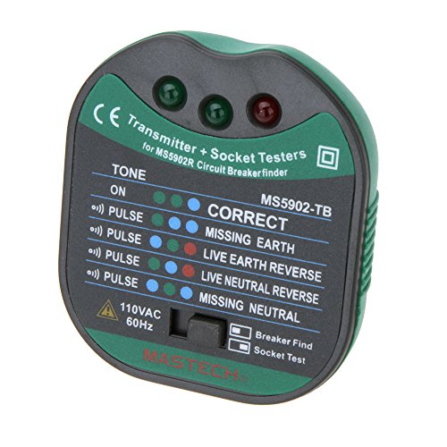 Mastech MS5902 Automatic Circuit Breaker Finder Socket Tester W