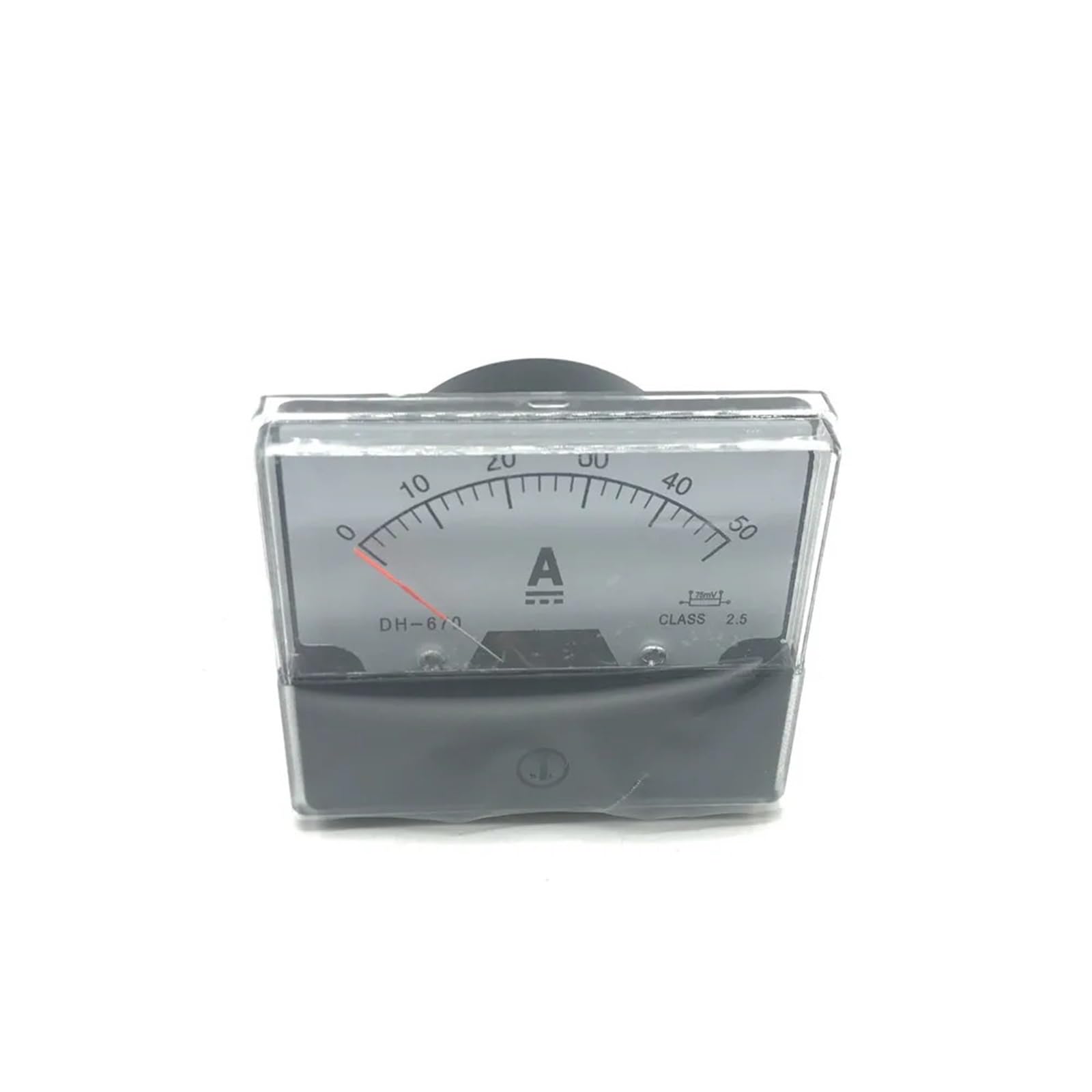 MONIZMVC DH-670 Analog Amp Panel Meter Current Ammeter DC 0-5A/10A/20A/30A/50A/../500A(DC 0-20A)