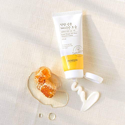 SKINFOOD Royal Honey 100 Hour Cream 3.38 fl.oz. - Hypoallergenic Moisturizing Facial for Sensitive Skin, 10 Free Mild Formula