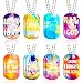 Kigeli 24 Pcs Religious VBS Decoration Dog Tag Necklace 2026 with Metal Chain Motivational VBS Decoration for Church Religious 2026 Summer Vocation Christian School Church Gift