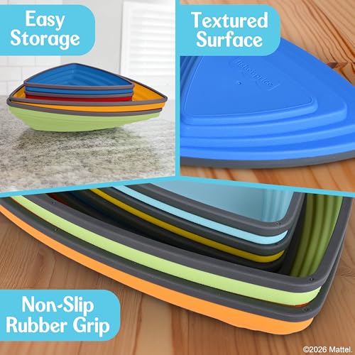 Fisher-Price™ Stepping Stones for Kids – Durable Non-Slip Stones Encourage Toddler Balance & Gross Motor Skills, Indoor & Outdoor Toys, Obstacle Course Play - Image 4