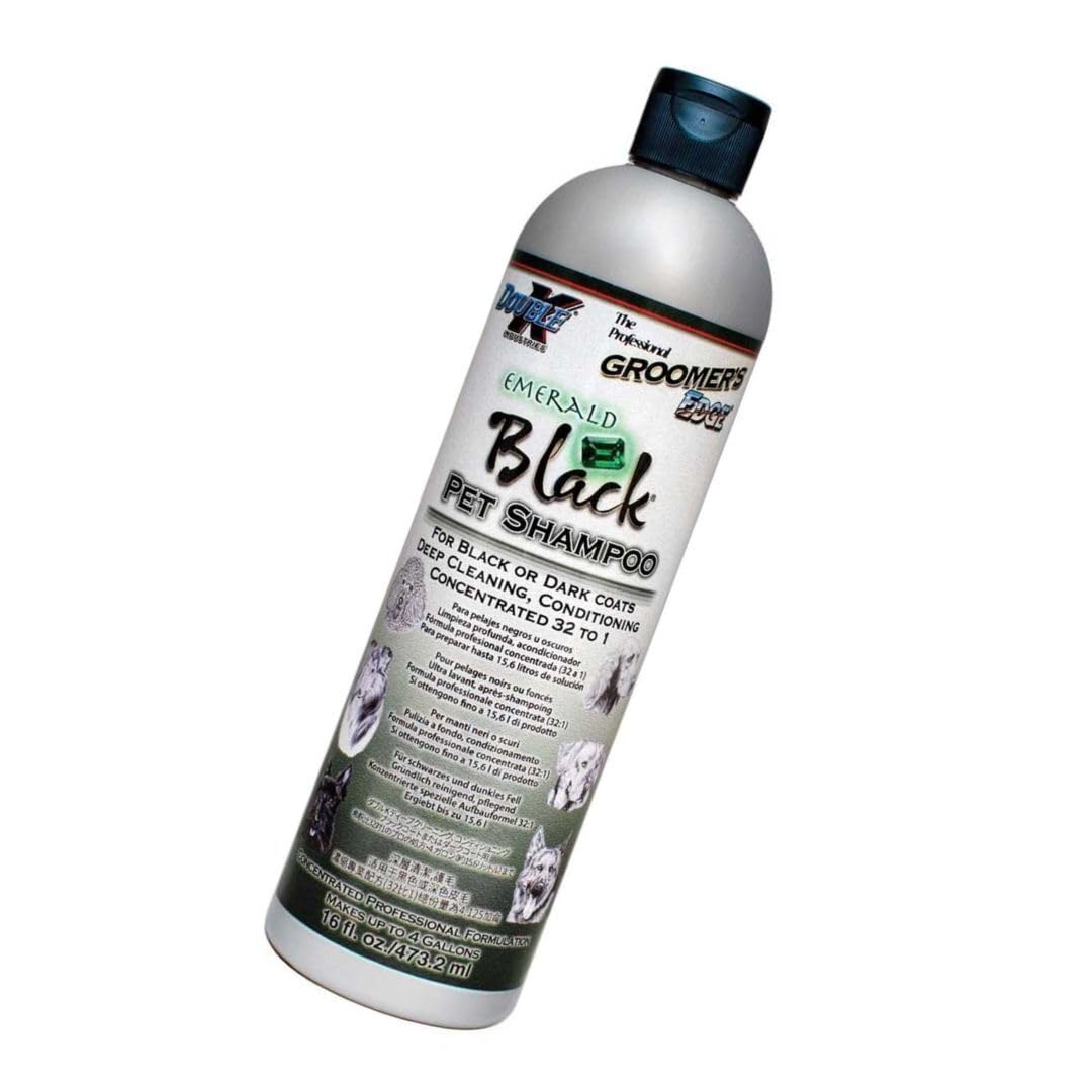 Double K Doble K Esmeralda Champú, 473 ml, Negro