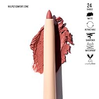 Vista 2 de Beauty Creations NUDEX Collection - Delineador de labios retráctil impermeable con sacapuntas incorporado (Basic Essential 03)