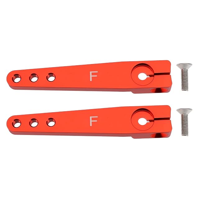 EMSea 2 bocinas de brazo servo de aluminio 25T de 1.75 pulgadas con tornillo compatible con Futaba Hitec…