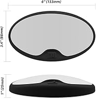 Vista 7 de Dream Lighting luz LED para interior de RV de 12 V con interruptor, luz de techo de 15,2 cm ovalada, 4,5 W, 3500 K, iluminación blanca suave