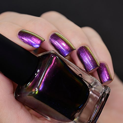 Image of ILNP Tilted - Purple, Magenta, Orange, Green Color Shifting Ultra Chrome Nail Polish