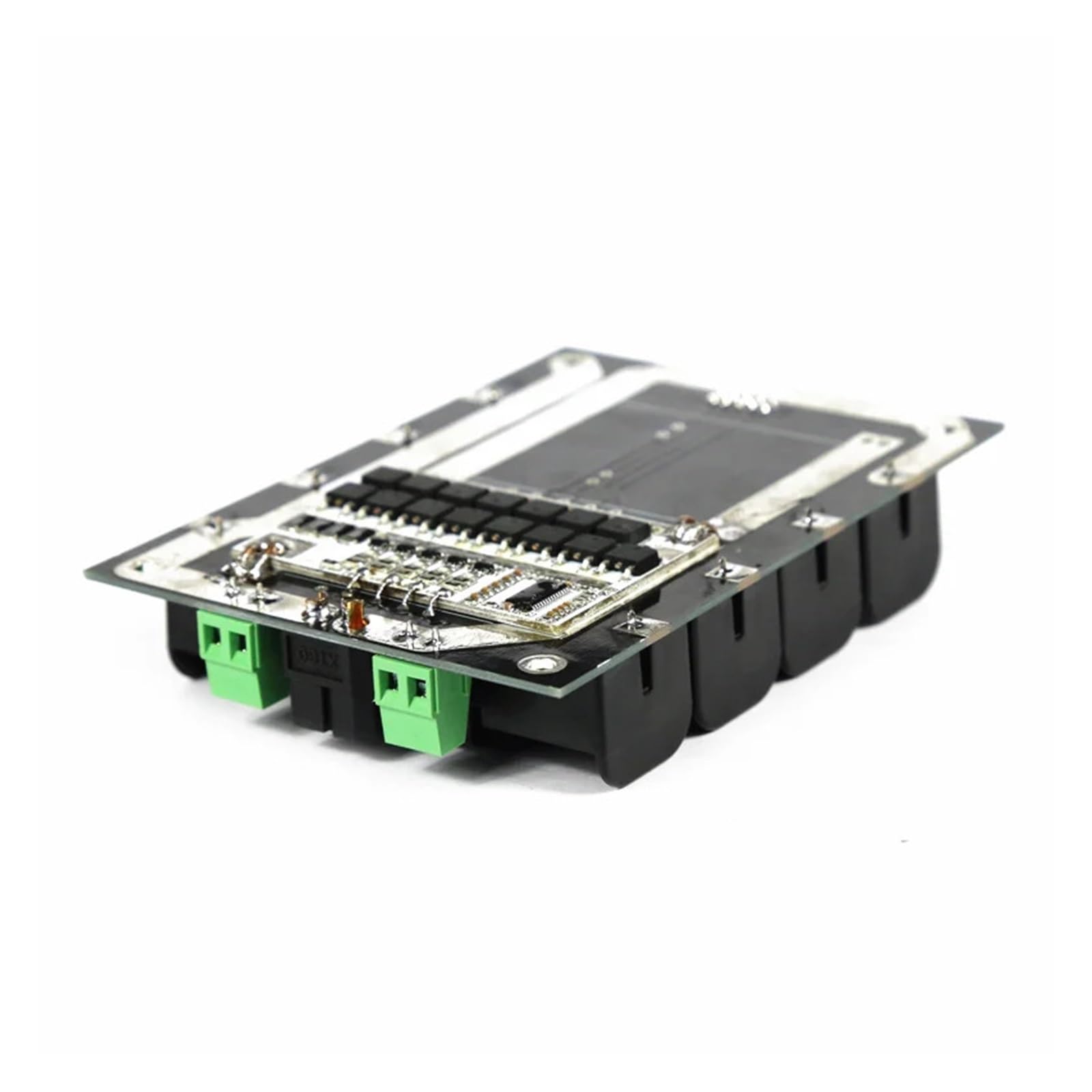Carte BMS, Support mural de batterie 16.8V 21700, boîtier de batterie externe 21700, BMS 4s, équilibreur de batterie Lithium 60A 120A 21700, boîte de ranment for vélo électrique(4S1P 60A BMS)