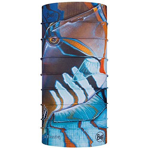Image of BUFF Unisex-Adult Coolnet UV+ Multifunctional Headwear, Derek Deyoung Triggerfish, One Size