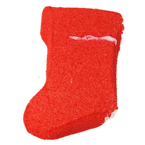 Christmas Marshmallow Candy Stockings, Red Sugar Coated Character Shaped Marshmallows, Festive Candy Party Favor Or Stocking Stuffer, Pack Of 3, 18 Pieces Total #TOP1