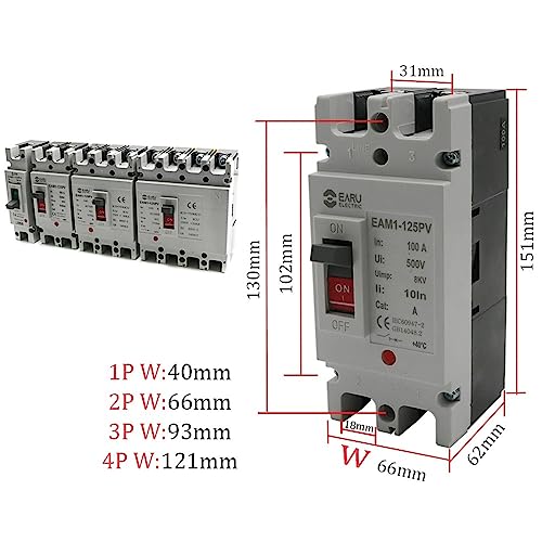 Disjoncteur boîtier moulé 350A pour sécuriser les arcs électriques PV - 2