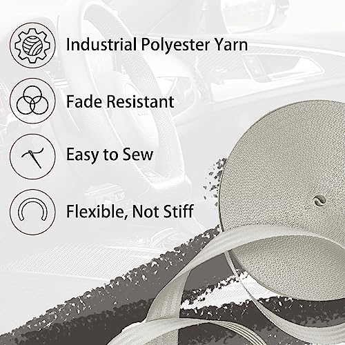 Image of Polyester Webbing Strap 16+Colors - 1 inch&1.5 inch&1.9 inch - 16.5 25 33 55 Yards Heavy Duty Webbing Roll, Flat Webbing Strap for Indoor&Outdoor Gear, Climbing, DIY Crafting, Repairing