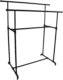 Garment Clothes Display Double Rack Retail Industrial Fixture 48