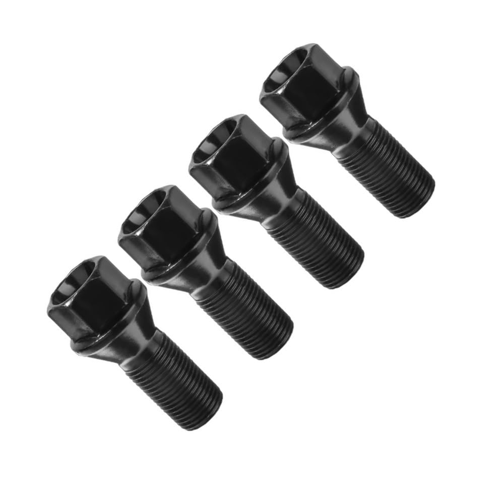 Pernos de rueda coche tornillos compatibles con F30 G20 y juego de tuerca de neumático 4 piezas