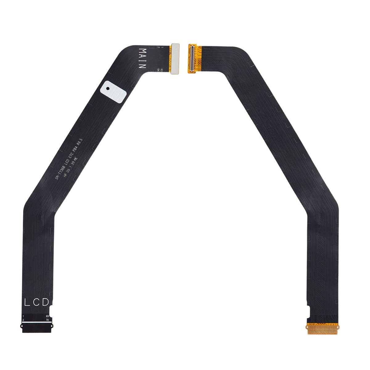 ePartSolution Replacement for Samsung Galaxy Tab S7 FE 12.4 2021 SM-T730/T733/T736B LCD Flex Cable USA