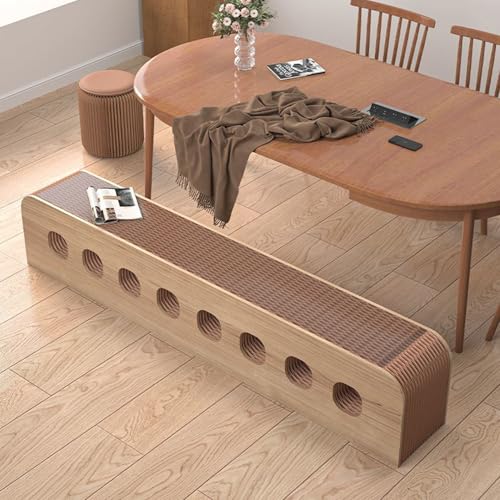 Tabouret en papier accordéon pliant pour optimiser les petits espaces
