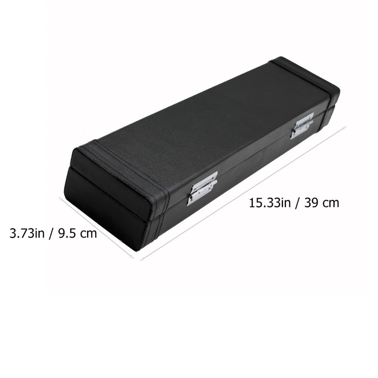 ifundom 1pc Flute Case Hard Shell Storage Box Black Musical Instruments Bag for Wind Instruments