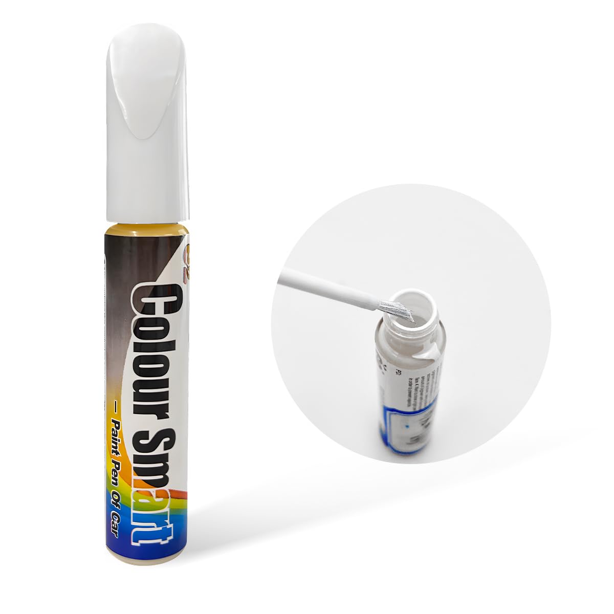 Car Touch Up Paint Fill Paint Pen, Auto Remover Scratch Paint Pen, Quick & Easy Solution to Repair Minor Automotive Scratches Touch Up Paint Pen, Universal Car Accessories (White)