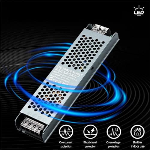 Alimentation LED 12V transfo compact pour éclairage cuisine - 4