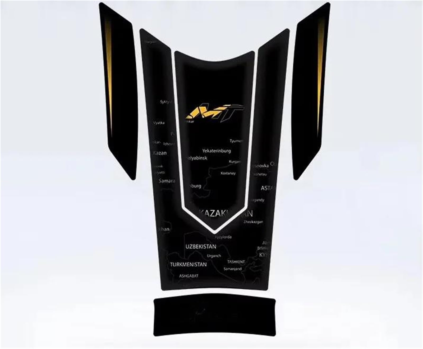 Jtwmty Color10 Motorcycle Body Fairing Sticker Tank Pads Gas Knee Grip Traction Protector For Cfmoto 700Mt 2025 Bike Tank Film(Color10)