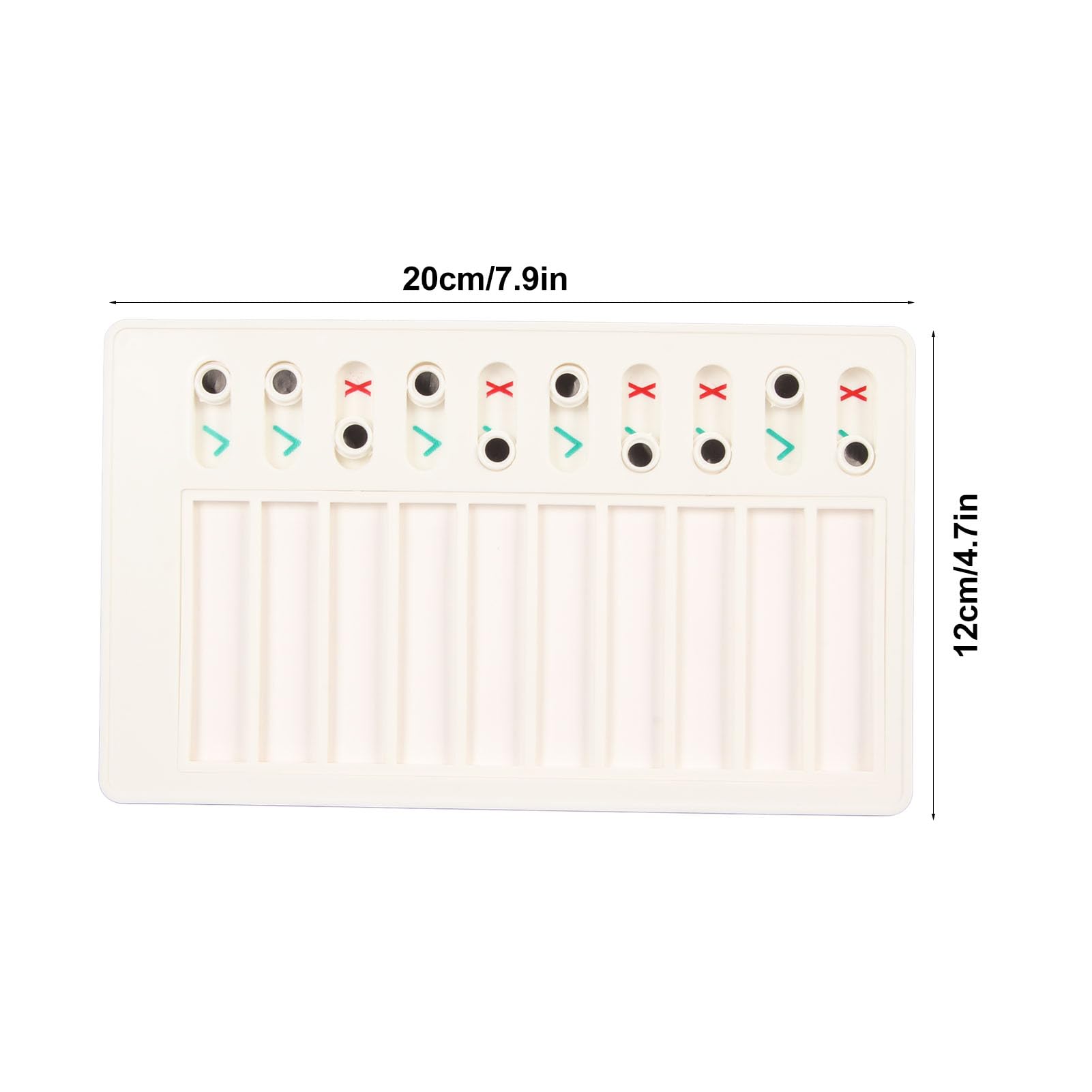 10-teiliges Aufgabendiagramm für Kinder, Checklistentafel, Planungstafeln, verschiebbares Routinediagramm, leere Checkliste für die Routineplanung zu Hause, 20,1 x 11,9 cm