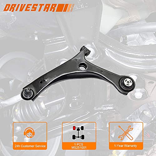 Drivestar Ms251001 Front Left Lower Control Arm With Ball Joint Bushing, For 2008-2013 Chrysler Town And Country, 2008-2013 Dodge Grand Caravan, 2009-2012 Volkswagen Routan, Front Suspension Driver #TOP2