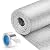 HADOR Reflective Insulation Foam Roll 48 in X 10 Ft, Window Insulation Kit for Summer Heat, Double-Sided Pearl Cotton Insulation with Aluminum Foil Cover, Thermal Insulation Shield with Tape