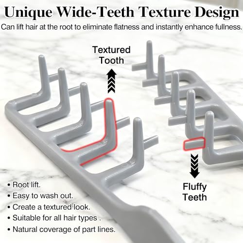 Peine de Dientes Anchos Texturizador para Hombres miniatura 2
