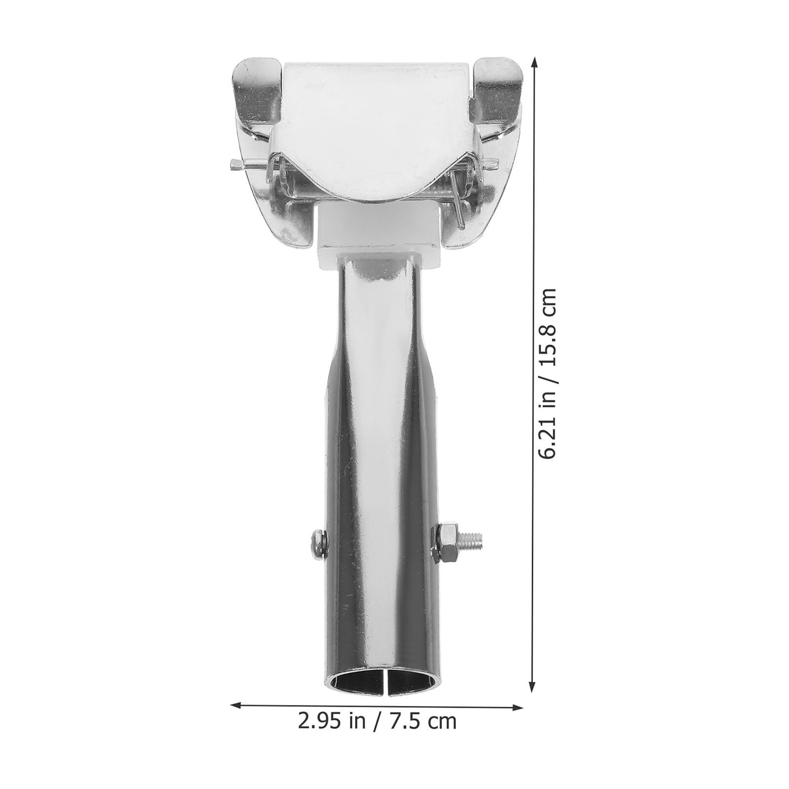 NOLITOY Clip de Acero Inoxidable Accesorio Resistente para Varilla de Fregona, 3 Piezas Montaje Sencillo para Limpieza de Suelos en Uso Doméstico