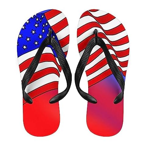 Tongs unisexes Flag Usa Cover