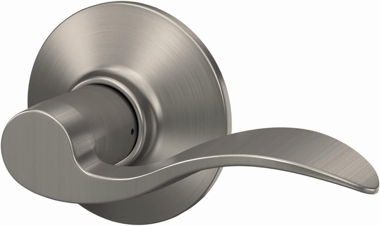 Close-up of the Schlage Accent Passage Door Lever