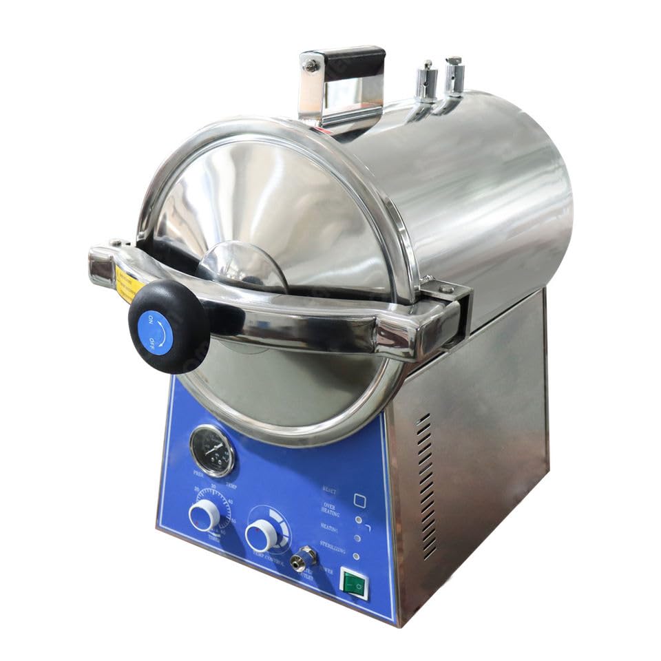 24L Automatically Table Top Pressure Steam Autoclave Sterilizer US Stock