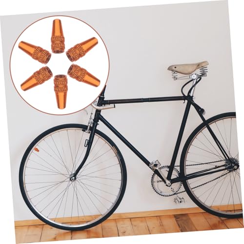 Cubiertas de válvula para bicicleta POPETPOP 6 piezas miniatura 5