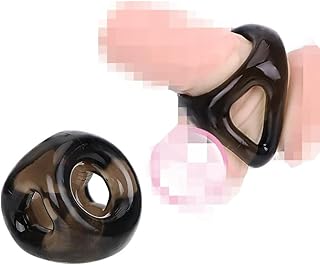 stoqucel Anillo de silicona para entrenamiento privado exclusivo para hombres de color marrón