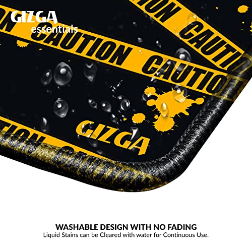 GIZGA-Aircase-Essentials-25Cm-X-21Cm-Gaming-Mouse-Pad-Laptop-Desk-Mat-Computer-Mouse-Pad-with-Smooth-Mouse-Control-Mercerized-Surface-Antifray-Stitched-Embroidery-Edges-Anti-Slip-Rubber-Base