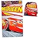 Produktbild alles-meine.de GmbH 2 TLG. Set _ Badetuch / Strandtuch & Turnbeutel -  Disney Cars - Auto  - 70 cm * 140 cm - Frottee / Velours - Handtuch - Jungen - 70x140 für Kinder - Sportt..